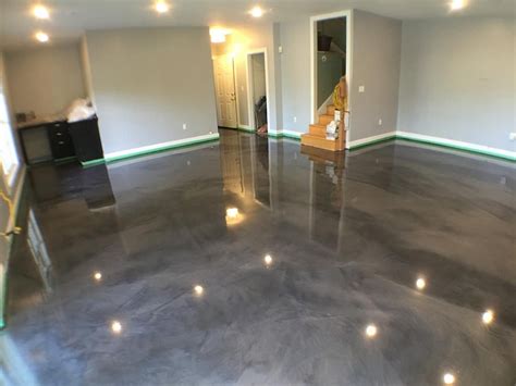 Basement Concrete Floor Paint Color Ideas 2 In 2020 Basement Concrete