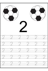 Trace Number 2 Worksheets | Activity Shelter