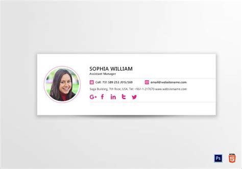 Work Email Signature Examples Lulisong