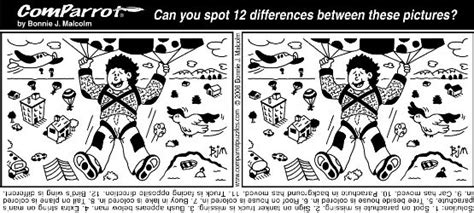 Comparrot Spot The Differences Puzzles Spot The