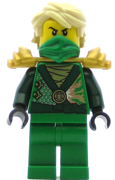 Lego Ninjago Minifigure Lloyd Rebooted With Gold Armor
