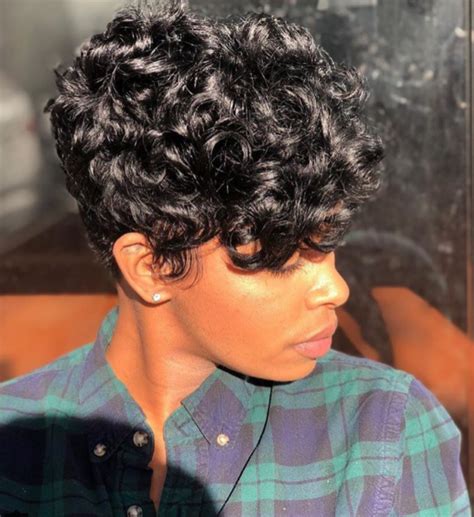 Beautiful Short Style By Artistry4gg Black Hair Information