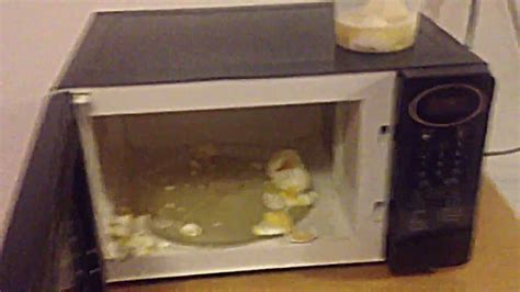 The case was settled out of court, but scientists have continued to research what happens when boiled eggs are reheated in this way. Boiled eggs in a microwave! FAIL - YouTube