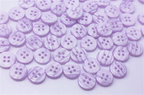 Pastel Purple Button Purple Striped Pattern Button Four Etsy In 2021