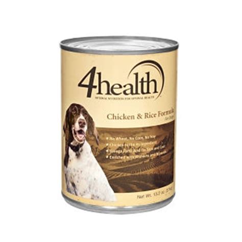 You can buy a specific dog food formula based on your dog's breed, age, and bodily needs. 4Health Dog Food Reviews, Coupons and Recalls 2018