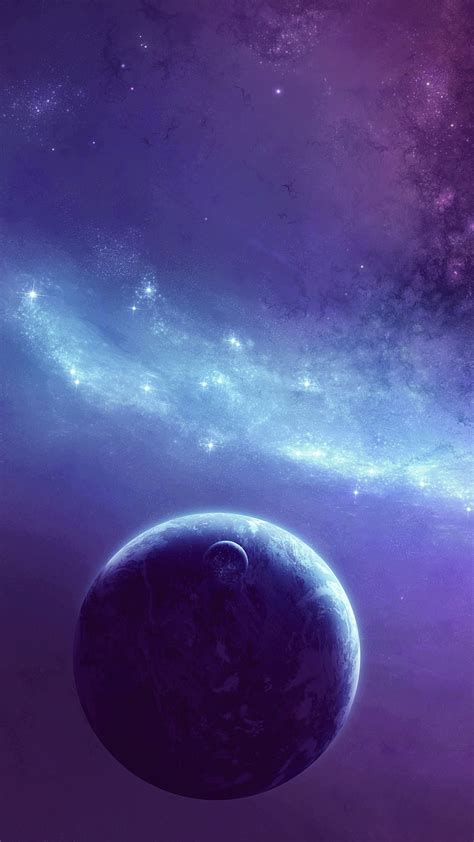 Space Planets Hd Wallpaper Vertical