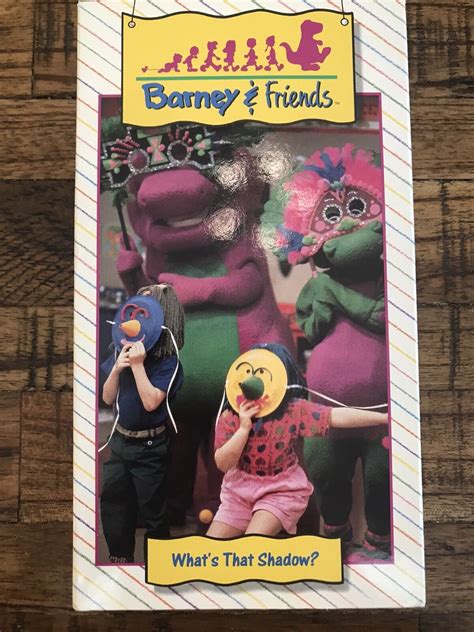 Barney And Friends Whats That Shadow Vhs Video Tape Time Life Sing