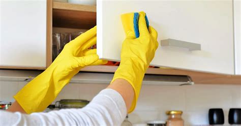 How To Clean Greasy Kitchen Cabinets Share To Facebook 