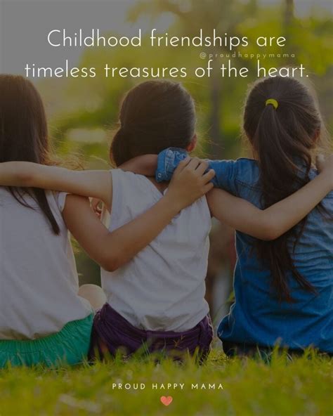 75 Best Quotes About Childhood Friends And Friendship With Images