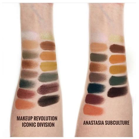 Makeup Revolution Reloaded Iconic Division Swatches Makeupview Co