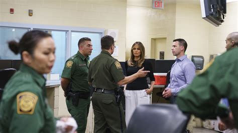 Melania Trump Travels To Arizona To Visit Migrant Detention Facilities