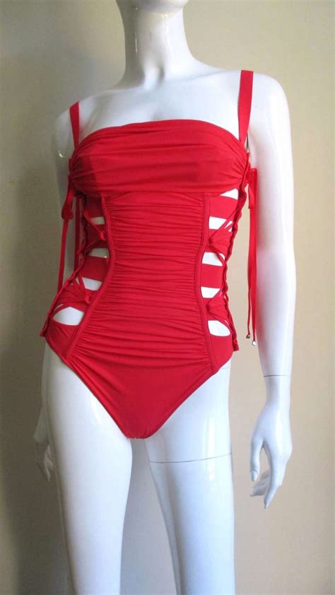 Gaultier Bondage Swimsuit New With Tags At Stdibs