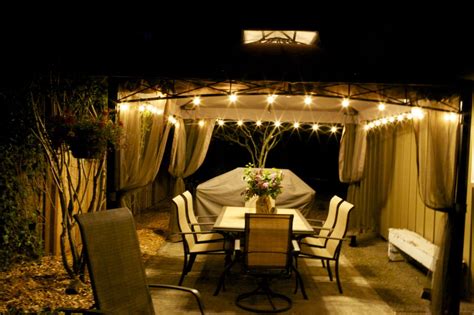 28 Gazebo Lighting Ideas And Projects For Your Backyard Interior