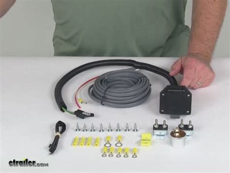 Kits are equipped with a serrated edge ring terminal for establishing a good ground. Compare Universal Wiring vs Curt Universal | etrailer.com