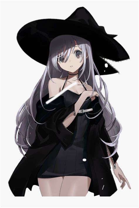 Anime Animegirl Girl Witch Aesthetic Cute Cute Anime Girl Witch Free Transparent