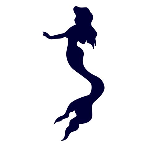 Mermaid Creature Silhouette Png And Svg Design For T Shirts