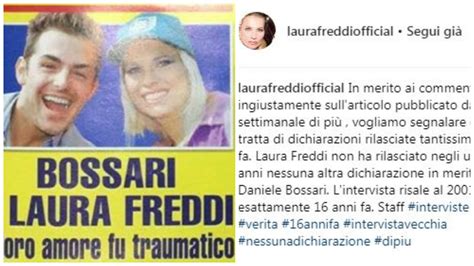 Laura Freddi E Le Rivelazioni Su Bossari E Un Intervista Di 16 Anni Fa Perizona Magazine