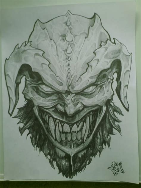Demon Face By Jonny5nlala On Deviantart