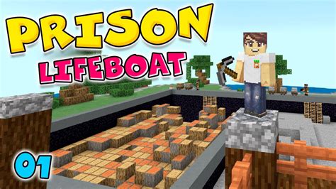 Lifeboat Prison 01 Serie En Minecraft Bedrock Pe Youtube