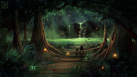 Enchantedforestbyondeviantart Magical