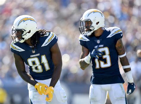 Chargers News Pro Football Focus Ranks Las Wide Receiver Corps 13th