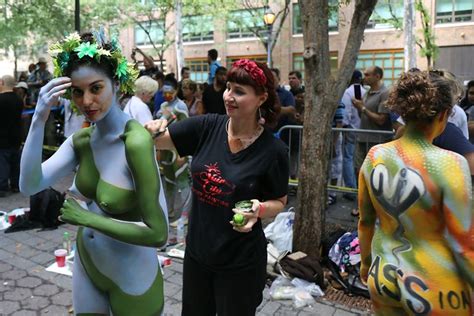 Nyc Bodypainting Day A Photo On Flickriver