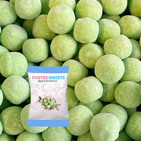 Apple Bonbons 100g Posted Sweets Retro Sweets Classic Sweets