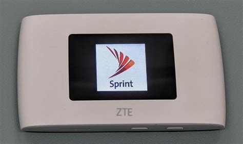 Sprint Mobile Zte Mf920v Warp Connect Mobile Hotspot White