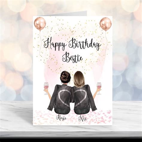 Personalised Friendship Friendship 40th Birthday Card Birthday T
