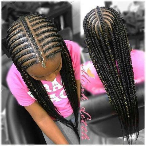 The tuck and roll mohawk is currently in style. Check Out These Beautiful Ghana Weaving Styles For ...