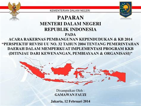 34 kementerian dalam negeri terima kasih 34. PPT - KEMENTERIAN DALAM NEGERI PowerPoint Presentation ...