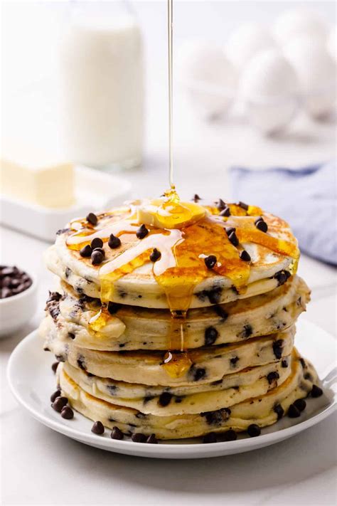 Easy Chocolate Chip Pancakes Recipe All Things Mamma