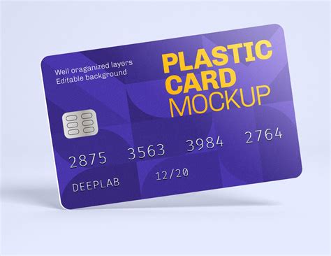 Free business card and credit card mockup. Plastic Card Mockup Set - FREE on Behance