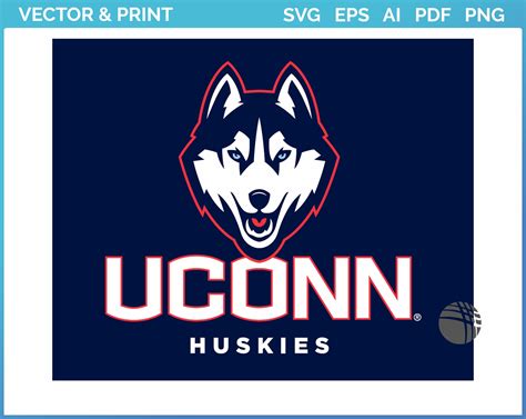 Uconn Huskies Alternate Logo 2013 College Sports Vector Svg Logo