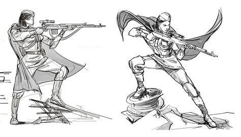 Lyudmila Sniper Concept Reichbusters By Mythic Games On Behance