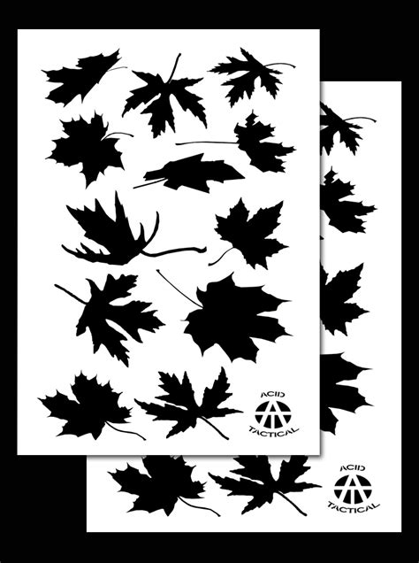 Camouflage Spray Paint Stencils Many Camo Stencil Designs Acid Tactical®