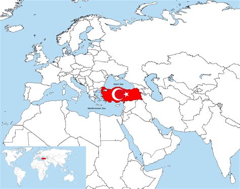 Turquia Mapa Mundo Mapa