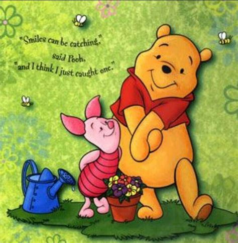 Smiles Can Be Catching ‿ ♥ ~piglet And Winnie The Pooh Pooh And