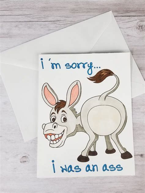 Im Sorry Im Sorry Card Sorry Card Apology Card Etsy In 2021 Im Sorry Cards Sorry Cards
