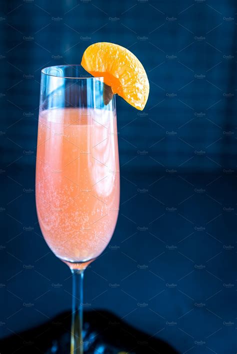 Bellini Cocktail ~ Food And Drink Photos ~ Creative Market