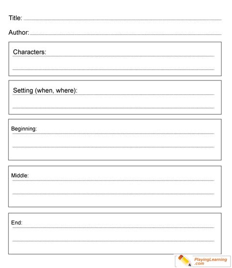 A good book report should include the book's author, title, characters, setting, and plot, as well as a personal endorsement. Free Blank Book Report Template 05 | Blank Book Report ...