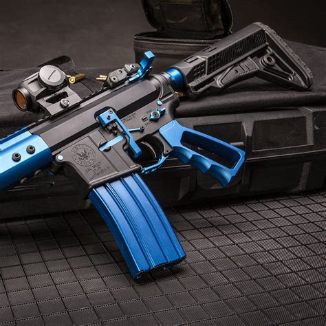 Guntec Ar 15 Blue Anodized Ultimate Rifle Kit