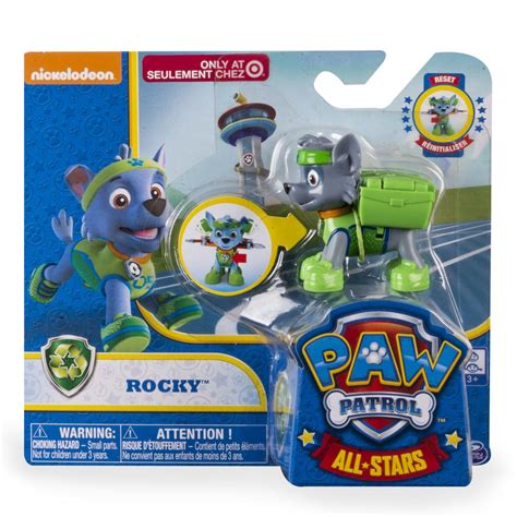 Paw Patrol All Stars Action Pack Pup Rocky Paw Patrol