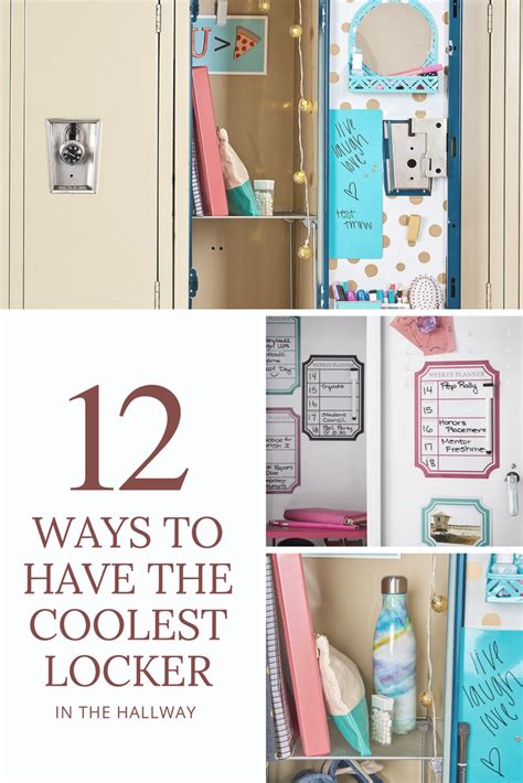 Back To School Already Have The Coolest And Most Organized Locker In