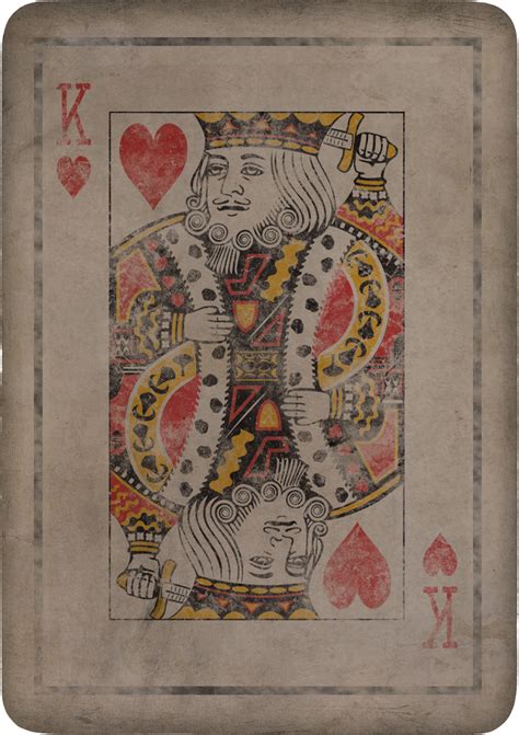 Vintage Playing Cards Kingpng