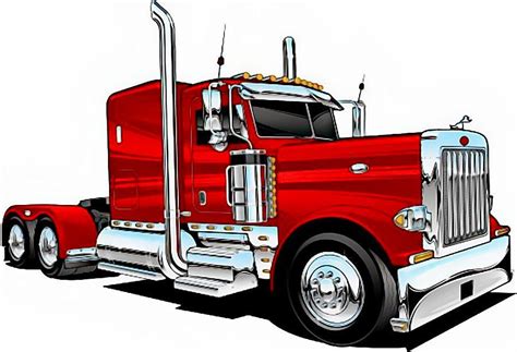 Semis Camiones Kenworth Camiones Personalizados Camion Dibujo