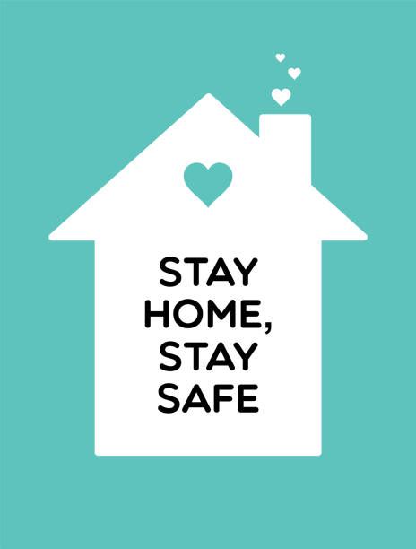 Stay Home Illustrations Royalty Free Vector Graphics