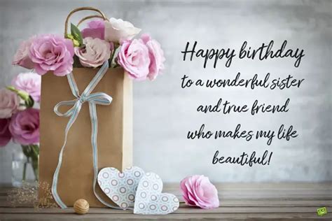 Birthday Quotes For Your Sister Dearest Sis