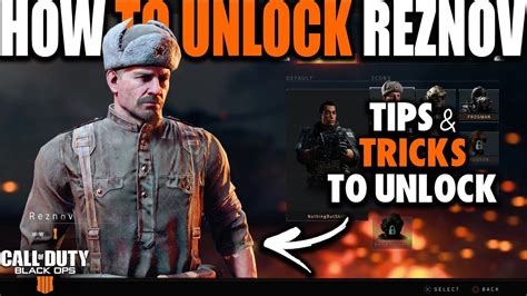 How To Unlock Reznov In Black Ops 4 Blackout How To Unlock Characters
