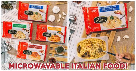Nissin Has New Frozen Pasta Get Atas Italian Food Under 6 Minutes